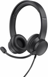 trust hs 150 analogue headset pc photo