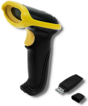 qoltec wireless laser barcode scanner 1d 24ghz photo