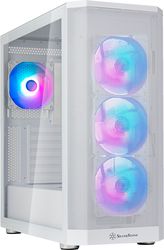 case silverstone fara 514x white tempered glass sst fa514x wg photo