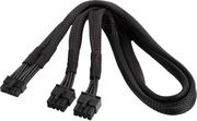 silverstone kalodio reymatos 2 x eps 8 pin psu to 12 pin gpu 55cm mayro pp12 eps photo
