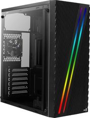 case aerocool streak midi tower window black photo