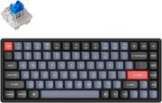 mixaniko pliktrologio keychron k2 pro hs blue switch rgb backlight aluminum black k2p j2 photo