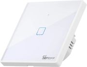 sonoff t2eu1c tx 1 channel wi fi rf 433 touch wall switch ultra white photo