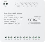 Avatto ZWSMMD-4-32V Zigbee Internal 4 Channel DC Switch