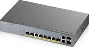 zyxel gs1350 12hp switch 12 ports gigabit poe 130w photo