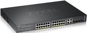 zyxel gs2220 28hp switch 24 port gbe poe 4 port combo rj45 sfp l2 with gbe uplink manager photo