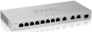 zyxel xgs1250 12 switch 12 port web managed with 3x10g ports 1xsfp  photo