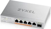 zyxel xmg 105hp switch 5 ports 25g 1 sfp 4 ports 70w total poe desktop unmanaged switch photo zyxel xmg 105hp switch 5 ports 25g 1 sfp 4 ports 70w total poe desktop unmanaged switch photo