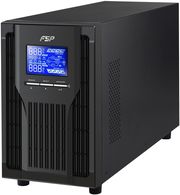 ups fsp champ tower 3000va 2700w online true double conversion rs 232 usb lcd 4x iec photo