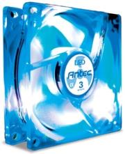 antec tricool 80mm blue led fan photo