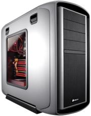 case corsair graphite series 600t silver midi tower photo