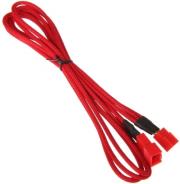 bitfenix 3 pin extension 60cm sleeved red red photo