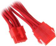 bitfenix 8 pin eps12v extension 45cm sleeved red red photo