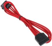 bitfenix molex to sata adapter 45cm sleeved red black photo