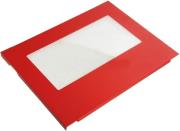 bitfenix prodigy window side panel red photo