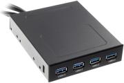 bitfenix usb 30 front panel 4 ports 35 inch softouch black photo