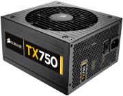 psu corsair tx series tx750 v2 80 plus bronze certified 750w high performance power supply photo