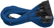 corsair professional series gold ax1200 individually sleeved modular cables blue photo
