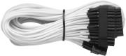 corsair professional series ax850 ax750 ax650 individually sleeved modular cables white photo