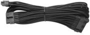 corsair individually sleeved 24pin atx cable generation 2 black photo