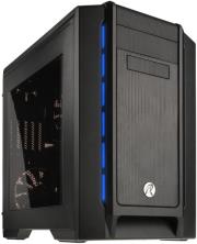 case raijintek aeneas micro atx cube black window photo