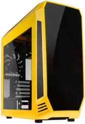 case bitfenix aegis core micro atx yellow black photo