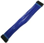 nanoxia 24 pin atx extension 30cm blue photo