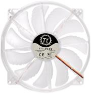 thermaltake case fan pure 20 led white 200mm 800 rpm box photo