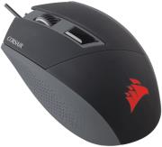 corsair gaming katar gaming mouse ambidextrous backlit red eu version photo