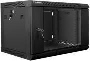 Lanberg Wall-mounted Rack 19'' 6u/600x450mm Demounted Flat Pack Black ...
