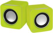 arctic s111 usb powered portable speakers lime photo