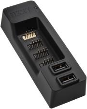 nzxt ac iusbh m1 internal usb hub port expansion with dedicated power photo