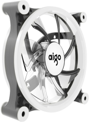 aigo z6 led fan 120mm white photo