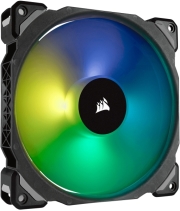 corsair ml140 pro rgb led 140mm pwm premium magnetic levitation fan single pack photo