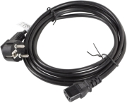 lanberg cable power cord cee 42923 iec 320 c13 3m vde black photo