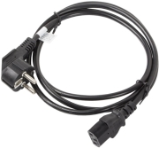 lanberg cable power cord cee 7 7 iec 320 c13 18m vde black photo