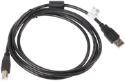 lanberg cable usb 20 am bm ferrite black 18m photo