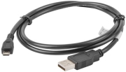 lanberg cable usb 20 micro am mbm5p black 1m photo