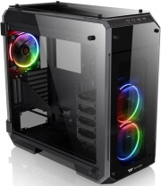 case thermaltake view 71 rgb tempered glass window black photo