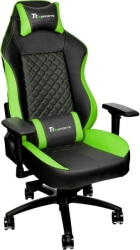 thermaltake gtc 500 gaming chair comfort series black green photo