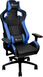 thermaltake gtf 100 gaming chair fit series black blue photo