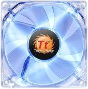 thermaltake pure 8 led blue fan 80mm photo