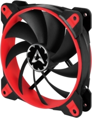 arctic bionix f120 gaming fan with pwm pst 120mm red photo