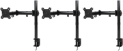 arctic z3 basic set of 3 single monitor arms for triple monitor workstation photo