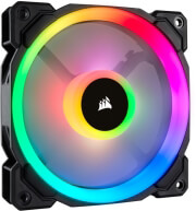 corsair co 9050071 ww ll120 rgb 120mm dual light loop rgb led pwm fan photo