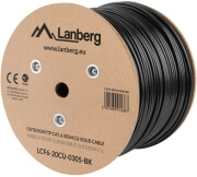lanberg ftp solid outdoor cable cu cat6 305m grey photo
