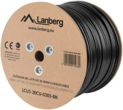 lanberg utp solid outdoor gel cable cu cat5e 305m grey photo