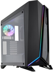 case corsair carbide series spec omega rgb mid tower tempered glass gaming black photo