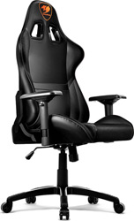 cougar armor gaming chair black photo