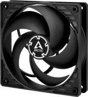 arctic p12 pwm fan 120mm black black photo